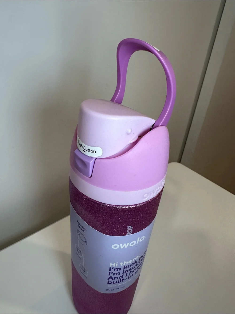 Owala 24oz Freesip So Eggstra Limited Edition Color Drop